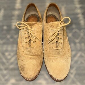 Sperry Oxford Top-Sider Ashbury Sand Suede Women's Size 10M